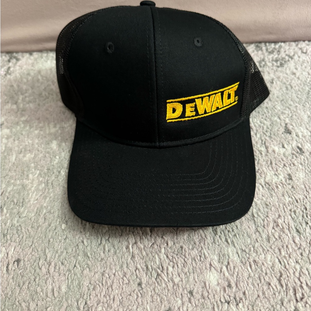 DeWalt Black and Yellow Cap